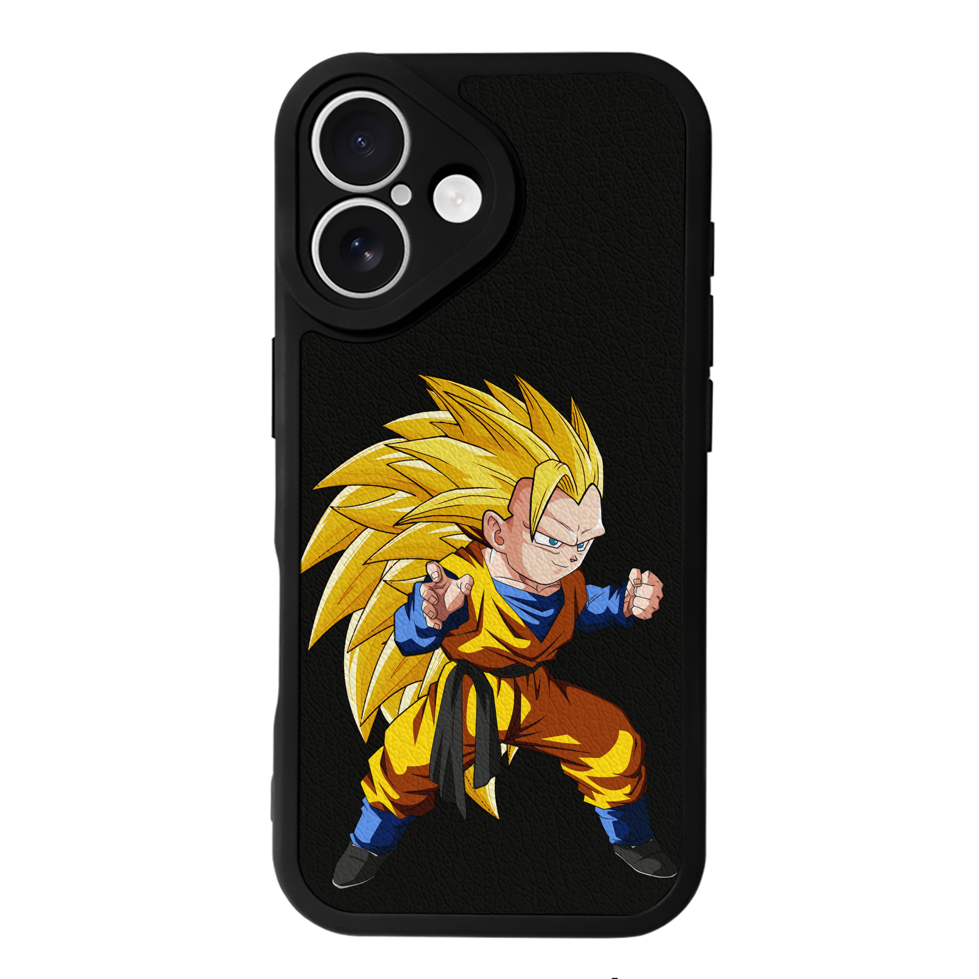（画像用） ドラゴンボール ベジータ四世（Bejīta Yonsei）DRAGON BALL Vegeta IV 【iPhone 16シリーズ対応】シリコンスマホケース（レザー調） 材質：シリコン